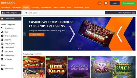 betsson casino welcome bonus